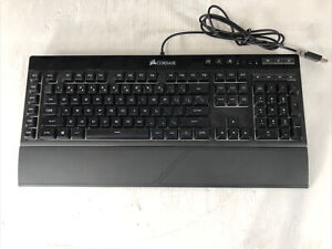 Corsair K55 RGB Gaming Keyboard Wired Backlit Keyboard W/ Wrist Rest