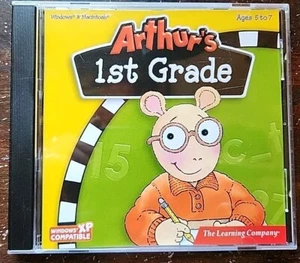The Learning Co Arthurs 1st Grade Windows Macintosh Computer Game - Picture 1 of 4