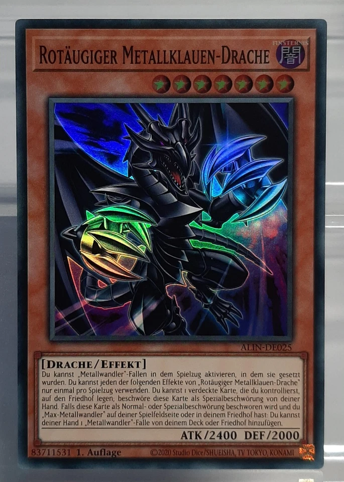 Rotäugiger Metallklauen-Drache - SR - ALIN-DE025 - Alliance Insight - DE/NM - Bild 1 von 2