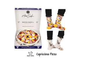 Pizza Socks ,Women Men Best Gift for Food Lovers,Fun Pizza, Sweet Novelty,4 Pair - Picture 1 of 6