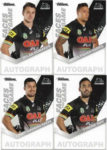 2018 NRL Traders Faces of the Game PANTHERS 4 Card Team Set - Picture 1 of 1