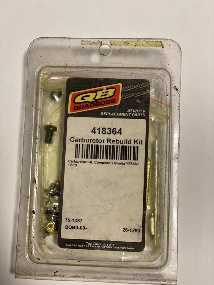 NOVO kit de reparo de carburador 26-1283 Yamaha YFZ450 12-13 - Imagem 1 de 1