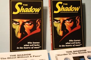 THE SHADOW ""RADIO DRAMA"" 2 Kassetten, 4 dramatische Radiogeschichten sehr guter Zustand kostenloser Versand - Bild 1 von 5