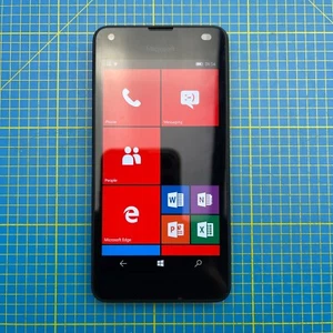 Nokia Lumia 550 Black Vodafone Network Smartphone - Picture 1 of 8