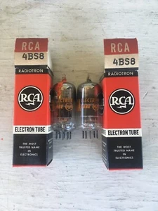 Two 4BS8 NOS Tubes Tested - Picture 1 of 1