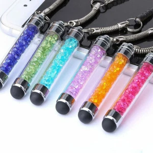 1pc Crystal Stylus Pen Touch Screen Drawing for iPhone iPad Samsung Tablet Phone - Picture 1 of 12