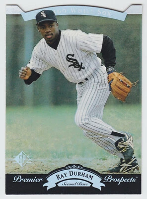 1995 SP - Inserto plateado - Ray Durham - #8 - Medias Blancas - Lámina - Troquelado - NrMt Foto 1 de 4