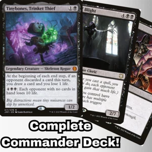 Tinybones, Trinket Thief Commander Deck EDH 100 Magic Cards Custom Deck MTG - Picture 1 of 9
