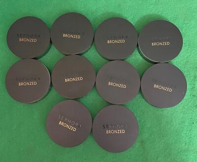 Lot of 10 Sephora Bronzed Matte Bronzer #03 Santorini Full Size 9.65g. - Image 1 of 4