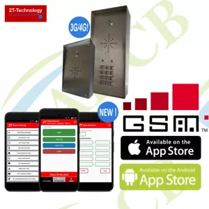 2T Voyager Integrado 3G Intercomunicador y Control de Acceso Inalámbrico a Prueba de Vándalos GSM - Imagen 1 de 1