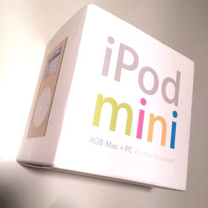 Apple ipod Mini 4GB (gold) 1. Generation mit box-MP3 Player - over a 1000 songs - Bild 1 von 9