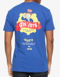 Camiseta Fallout 76 VAULT-TEC SALUTE NUEVA Auténtica y Oficial  - Imagen 1 de 2