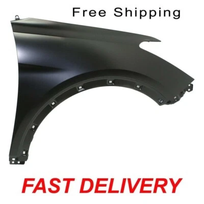 Para-lama dianteiro para passageiros compatível com 2013-2019 Hyundai Santa Fe XL HY1241160 - Imagem 1 de 4