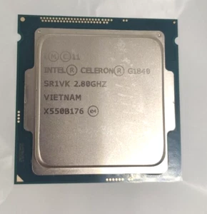PROCESADOR CPU INTEL CELERON G1840 SR1VK 2.80GHZ - Imagen 1 de 2