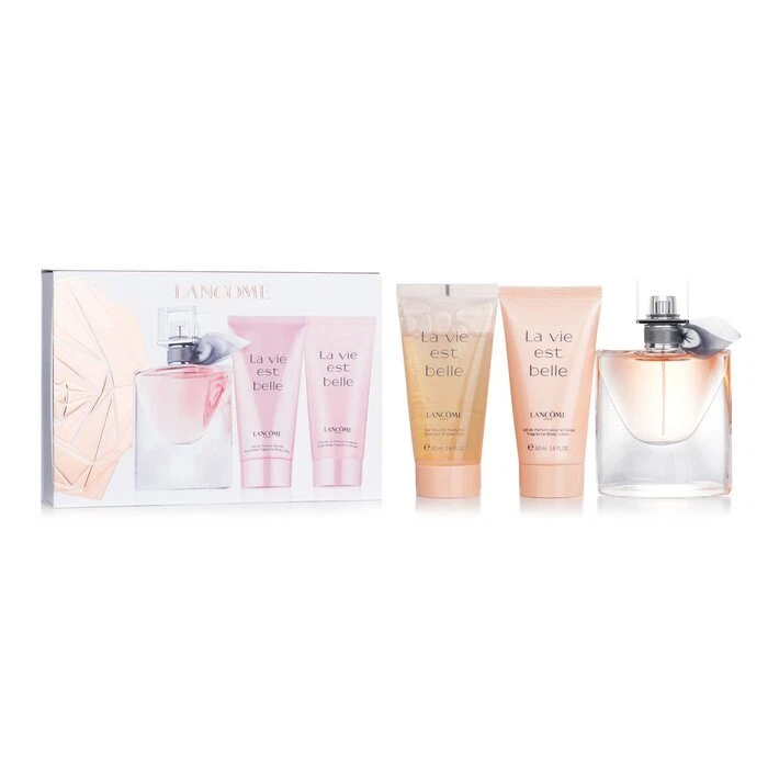 Lancome La Vie Est Belle Coffret:L'Eau De Parfum Spray+Body Lotion+Shower #glus - Image 1 of 1