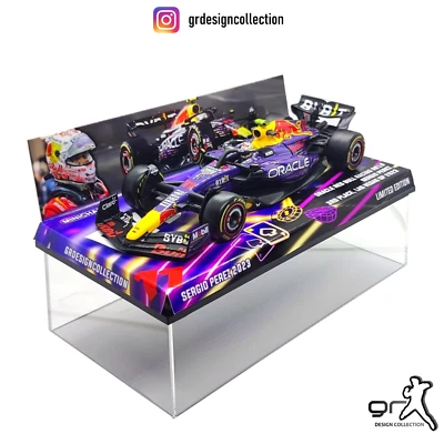 Sergio Perez - Oracle Red Bull Racing RB19 F1 Las Vegas GP 2023 / Burago / 1:43 - Immagine 1 di 4