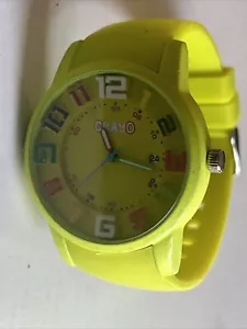 Orologio Unisex Crayo Festival Cinturino Silicone Giallo/Lime CR2002 - Ha Bisogno di Battey - Foto 1 di 6
