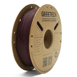 GEEETECH PLA Brick Red Carbon Fiber 3D Printer Filament 1.75mm 1kg Consumables - Picture 1 of 7