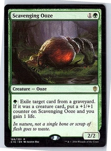 Scavenging Ooze R Commander 2016 166 Near Mint - Picture 1 of 1