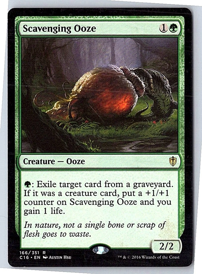 Scavenging Ooze R Commander 2016 166 Near Mint - Image 1 of 1