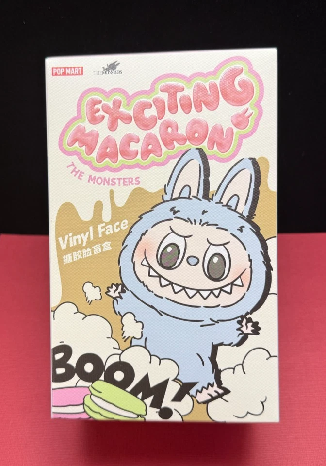 The Monsters☆ Labubu ☆ Pop Mart Exciting Macaron 💚 Green Grape [ Sealed ] Plush - Image 1 of 4