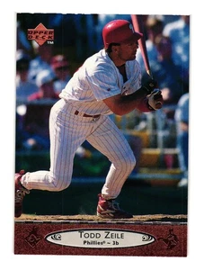 1996 Upper Deck #431 Todd Zeile Philadelphia Phillies - Picture 1 of 2