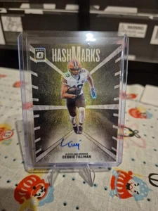 2024 Panini Donrus Optic Cedric Tillman Hash Marks - Bild 1 von 2