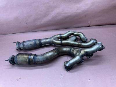 Juego de cabezales colector de escape motor delantero BMW E38 740IL 4,4 L M62 OEM 78 K millas Foto 1 de 4