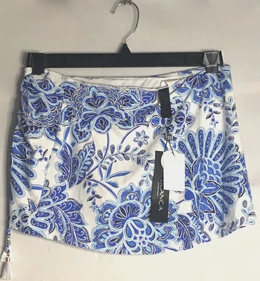 Bañador La Blanca con Bikini Paisley Azul y Blanco Mujer Talla 6 Foto 1 de 4