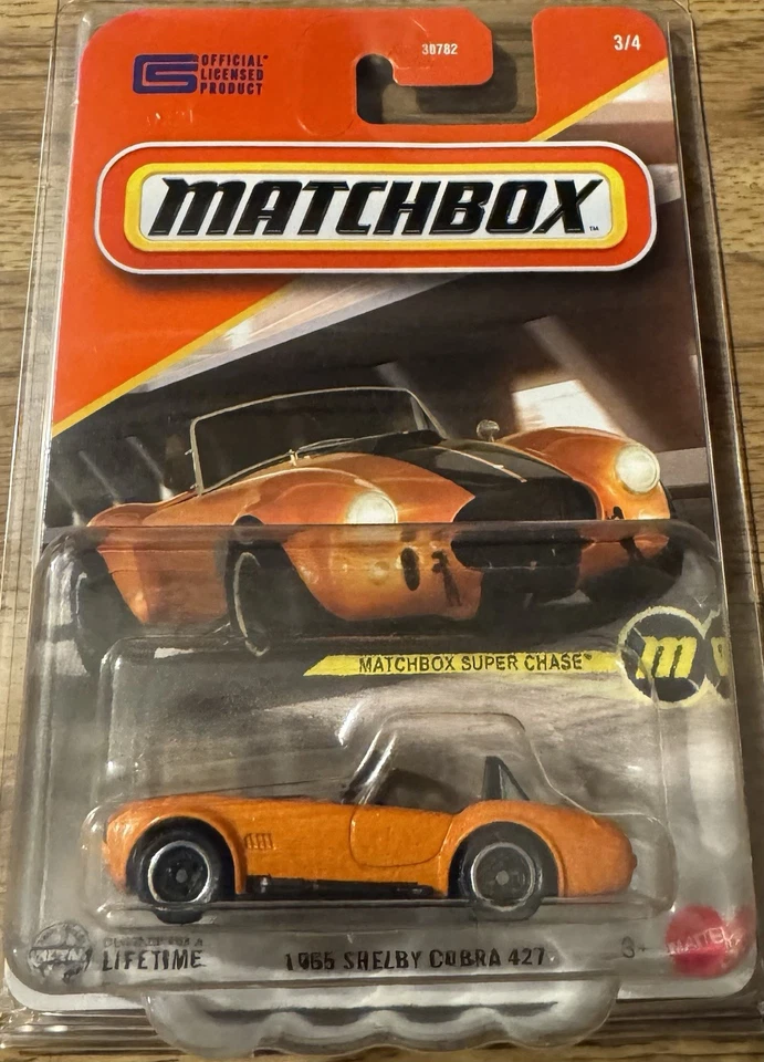 Matchbox 1965 Shelby Cobra 427 Super Chase con estuche protector ⚡️Envío gratuito⚡️ Foto 1 de 1