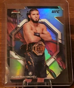 2024 Topps Finest UFC #63 Islam Makhachev DIE-Cut /75 + More  - Picture 1 of 3