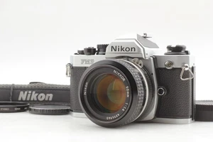 [Near MINT] Nikon New FM2 FM2N Silver SLR Camera Ai 50mm F1.4 Lens From JAPAN - Picture 1 of 13