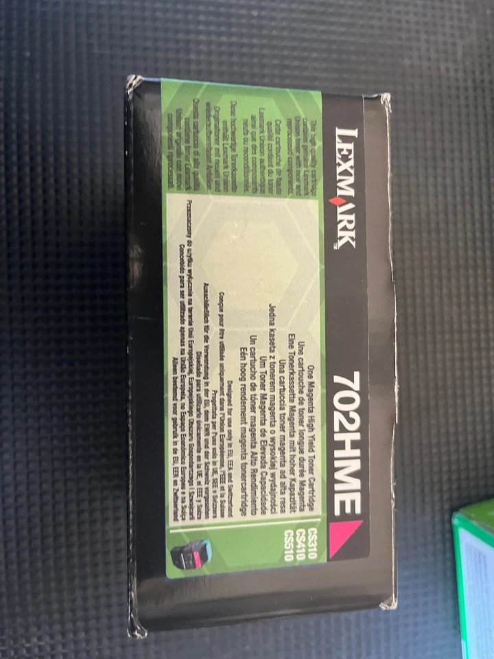 Genuine Lexmark 70C2HME (702HME) Magenta Toner Cartridge - Image 1 of 1