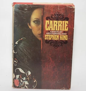 CARRIE by Stephen King  Doubleday, 1974 BCE HC/DJ, Horror Brian De Palma Film - Bild 1 von 9