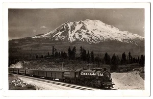 1930's Cascade Limited Railroad Train - ECHTFOTO Mt. Shasta, California - Bild 1 von 2