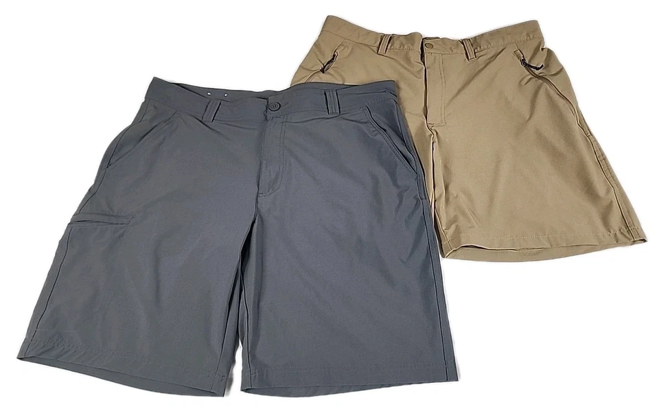 Lote de 2 pantalones cortos Columbia para hombre talla 38 Foto 1 de 4
