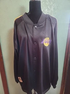 Vintage Pro Player Play NBA Los Angeles Lakers Game Warm Up Jersey Shirt Sz XL - Picture 1 of 9