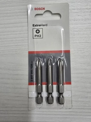 BOSCH 2607001528 Screwdriver Bit PZ2 XH 49Mm 3 Pcs - Image 1 of 2