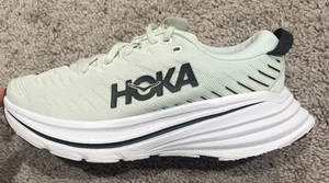 Hoka Bondi X Damen Sportschuhe Größe 6,5 B weiß grün - Bild 1 von 12