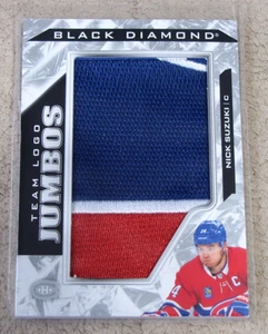 2024-25 Black Diamond Nick Suzuki Team Logo Jumbo Patch #TLNS - Bild 1 von 3