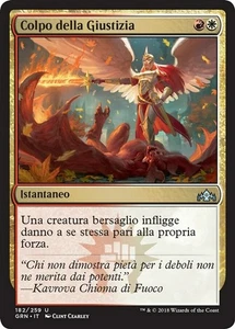 MTG Magic GRN Guilds of Ravnica - 1x ITA EX 182 U Colpo della Giustizia - Picture 1 of 1