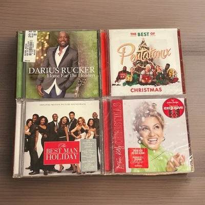 New - Xmas CD Lot - Pentatonix Tori Kelly Darius Rucker Best Man Holidays *Read* Foto 1 de 2