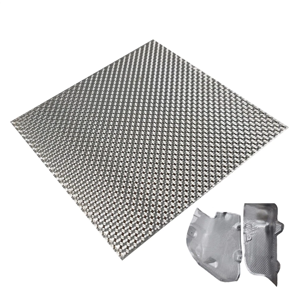 Aluminum Exhaust Wrap Auto Aluminum Material Wrap Insulation Car Exhaust - Image 1 of 4