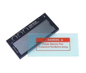 Auto Darkening Welding Helmet Filter Lens 2 x 4 1/4" with Anti-Slip Grooves,V... - Picture 1 of 9