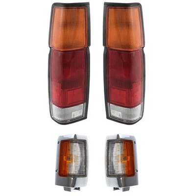 Tail Light Lamp  Left-and-Right for Truck Hardbody Left & Right Nissan Pickup - Image 1 of 4