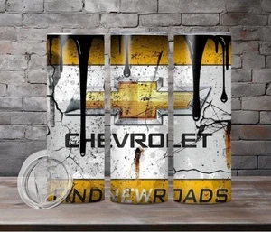 Coche de carreras Chevrolet vaso acero inoxidable 20 oz - Imagen 1 de 3