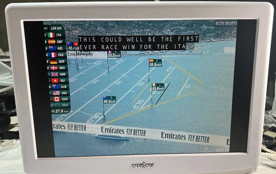 Insignia NS-LCD19W-09 19" 720P HDMI TFT-LCD RGB TV (Blanco) con Mando Retro-Gamer Foto 1 de 4