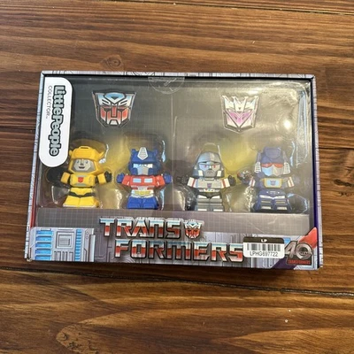 Fisher-Price Little People Transformers Collector 4-Figure Set New In Box - Image 1 of 4