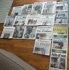 Twin Tower Attack, New York, 11.09.2001, Publikationen, Beilagen, komplett - Bild 1 von 7