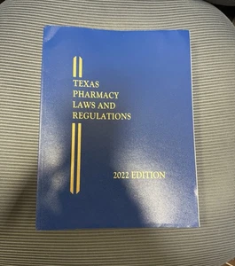 Texas Pharmacy Laws and Regulations; 2022 Edition by LexisNexis - Bild 1 von 2